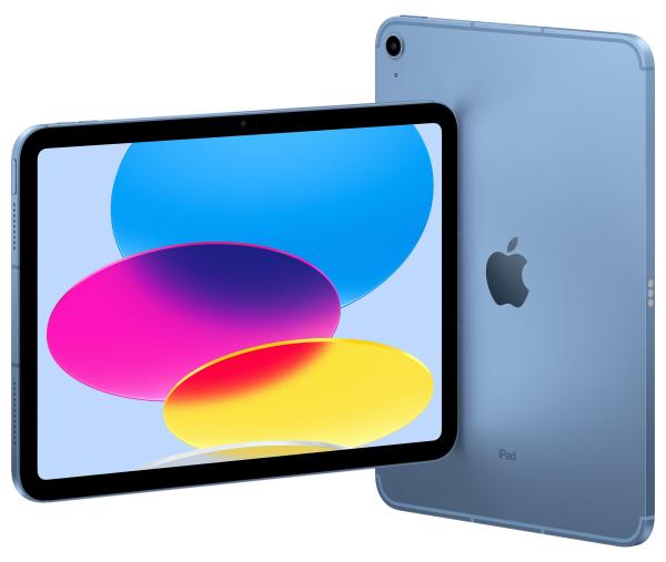 Apple iPad 10.gen/ WiFi + Cell/ 10, 9"/ 2360x1640/ 256GB/ iPadOS16/ Blue