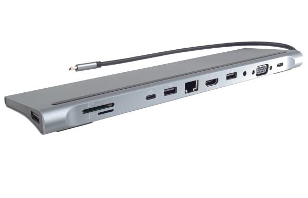 PremiumCord USB-C Full Size MST Dokovacia stanica vhodná pod notebook