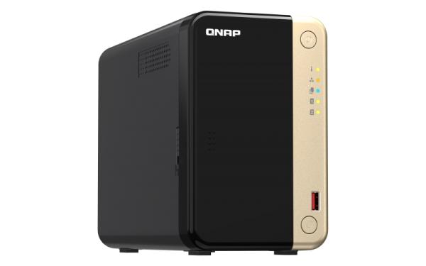 QNAP TS-264-8G (4core 2, 9GHz, 8GB RAM, 2x SATA, 2x M.2 NVMe, 1x PCIe, 2x 2, 5GbE, 1x HDMI 4K, 4x USB) 