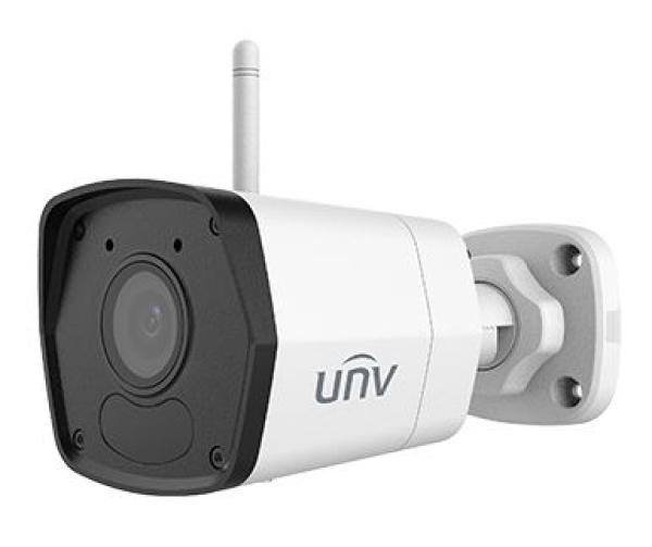 UNIVIEW IP kamera 1920x1080 (FullHD), až 30 sn/s, H.265, obj. 4,0 mm (83,7°), DC12V, Mic., IR 30m, WiFi, ROI, 3DNR, Human Body Det