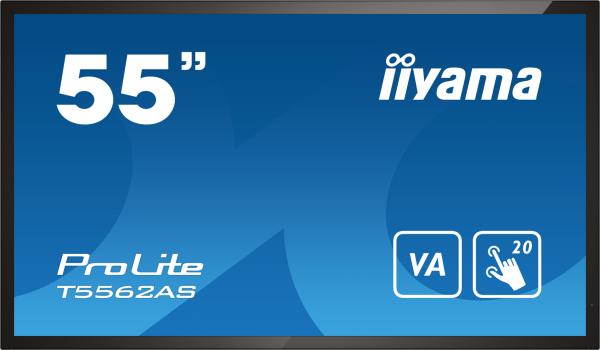 55" iiyama T5562AS-B1: IPS, 4K UHD, Android, 24/ 7