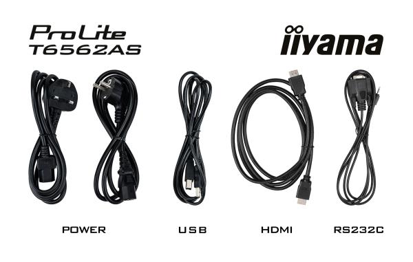 65" iiyama T6562AS-B1: IPS, 4K UHD, Android, 24/ 7 