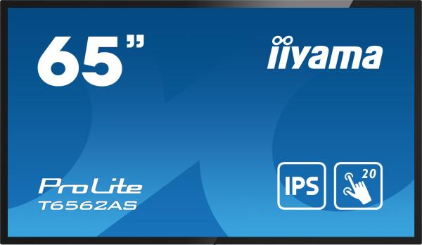 65" iiyama T6562AS-B1: IPS, 4K UHD, Android, 24/ 7