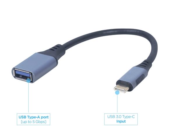 Gembird USB-C/ USB-A OTG adaptér 