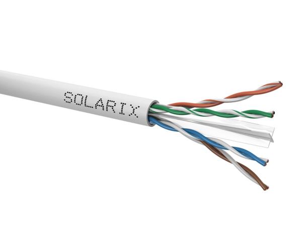 Inštalačný kábel Solarix CAT6 UTP PVC Eca 100m/ box SXKD-6-UTP-PVC