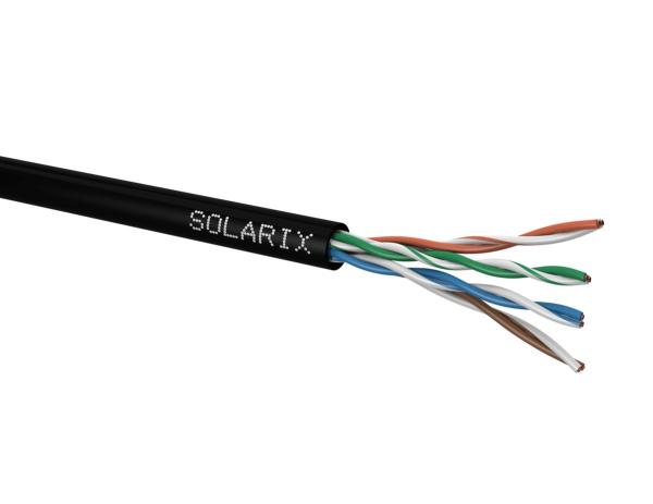 Inštalačný kábel Solarix CAT5E UTP PE Fca vonkajší 100m/ box SXKD-5E-UTP-PE