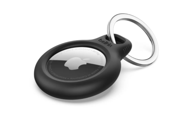 Belkin puzdro s krúžkom na kľúče pre Airtag čierne