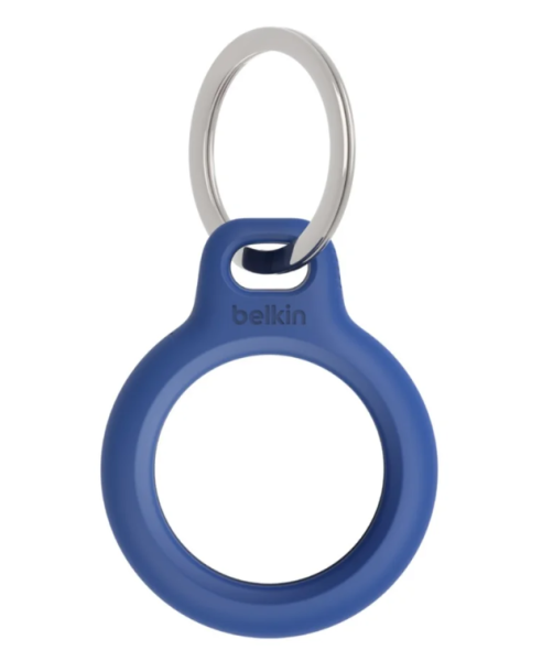 Belkin pouzdro s kroužkem na klíče pro Airtag modré 