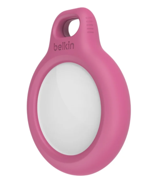 Belkin pouzdro s kroužkem na klíče pro Airtag růžové 