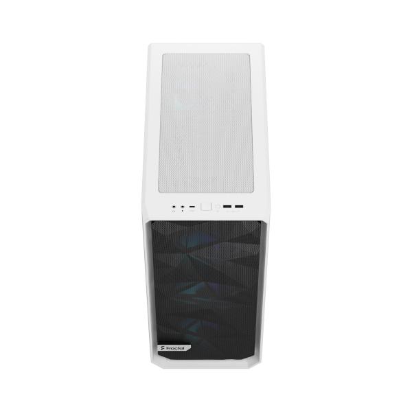 Fractal Design Meshify 2 Compact RGB White TG Clear Tint/ Midi Tower/ Transpar./ Biela 