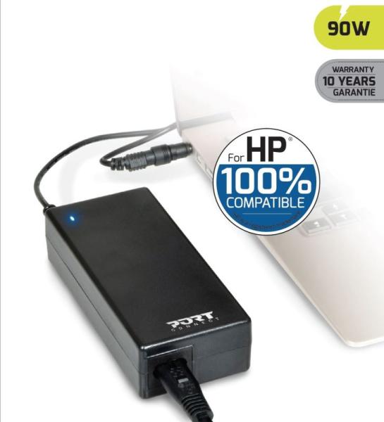 PORT CONNECT HP 100% napájecí adaptér k notebooku, 19V, 4, 74A, 90W, 5x HP konektor