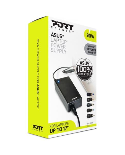 PORT CONNECT ASUS 100% napájací adaptér k notebooku, 19V, 4, 74 A, 90W, 5x ASUS konektor 
