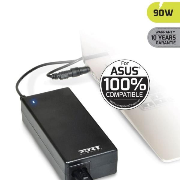 PORT CONNECT ASUS 100% napájecí adaptér k notebooku, 19V, 4, 74A, 90W, 5x ASUS konektor