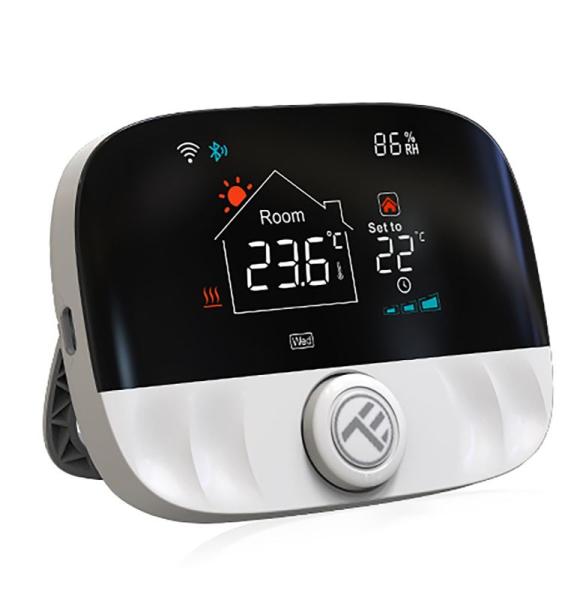 Tellur WiFi Smart Ambient Thermostat, TSH02-šikovný termostat, black