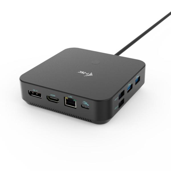 i-tec USB-C HDMI + Dual DP Docking Station, Power Delivery 100W + zdroj 112W 