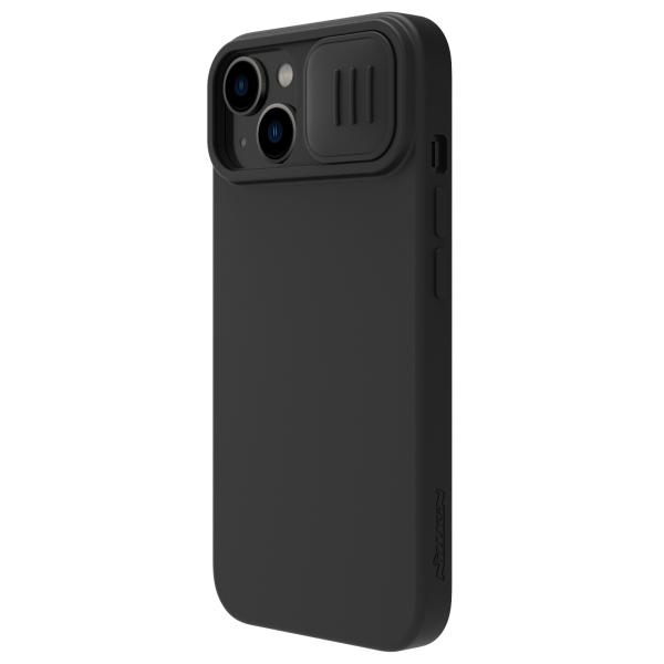 Nillkin CamShield Silky Silikónový Kryt pre Apple iPhone 14 Black 