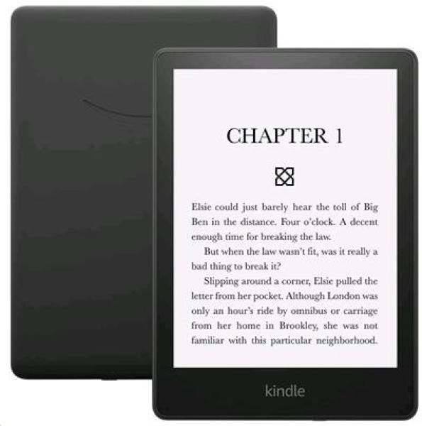 E-book AMAZON KINDLE PAPERWHITE 5 2021, 6, 8" 16GB E-ink displej, WIFi, BLACK, BEZ REKLAM
