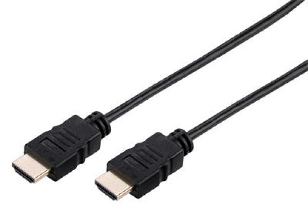 Kábel C-TECH HDMI 2.0, 4K @ 60Hz, M/ M, 1m