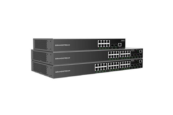 Grandstream GWN7803P Managed Network PoE Switch 24 1Gbps portov s PoE, 4 SFP portami 