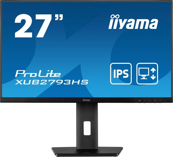 iiyama ProLite XUB2793HS-B5 27" IPS FHD 75Hz 4ms Black 3R