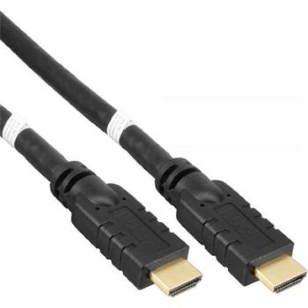 PremiumCord HDMI 4K/ 60Hz, ethernet, zo zosilňovača, 3x tienená, 25m