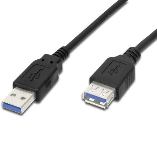 PremiumCord Prelužovací kábel USB 3.0 A-A, M/ F, 2m