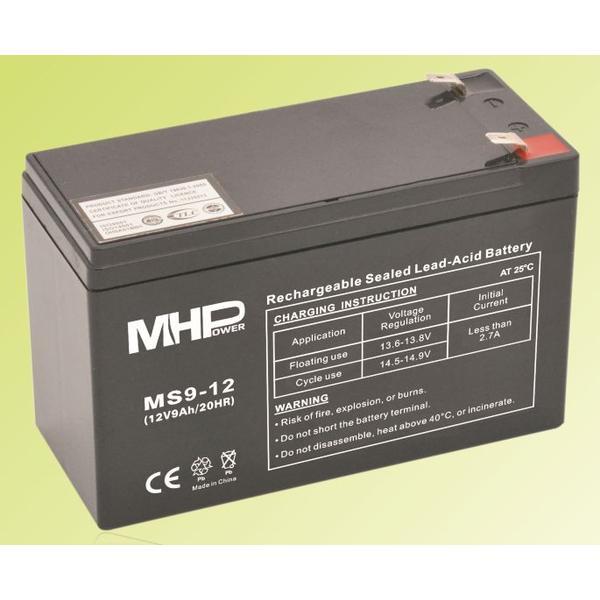 Pb akumulátor MHPower VRLA AGM 12V/ 9Ah (MS9-12)