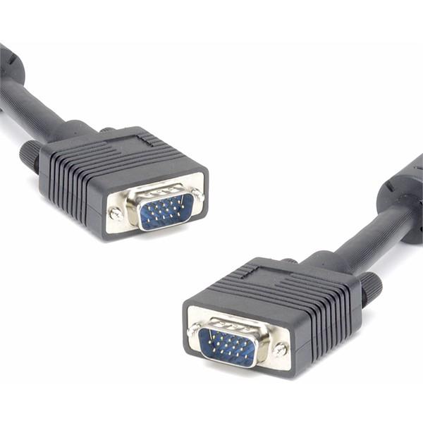 PremiumCord Kábel k monitoru HQ (Coax) 2x ferrit, SVGA 15p, DDC2, 3x Coax + 8žil, 3m