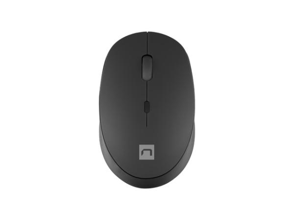 Natec optická myš HARRIER 2/ 1600 DPI/ Kancelářská/ Optická/ Bezdrátová Bluetooth/ Černá