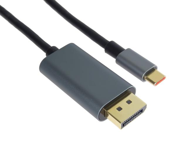 PremiumCord kabel USB-C na DisplayPort DP1.4 8K@60Hz a 4k@120Hz 2m 