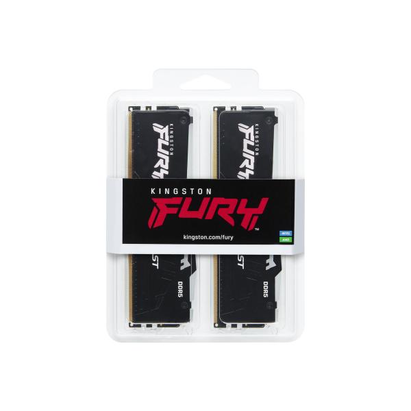 Kingston FURY Beast EXPO/ DDR5/ 16GB/ 5600MHz/ CL36/ 2x8GB/ RGB/ Black 