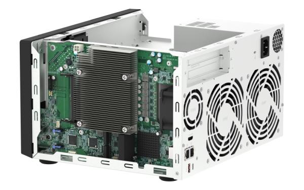 QNAP TVS-h874X-i9-64G (16C/ IntelCorei9/ 64GBRAM/ 8xSATA/ 2x2, 5GbE/ 2x10GbE/ 3xUSB3.2/ 1xHDMI/ 2xM.2/ 2xPCIe) 