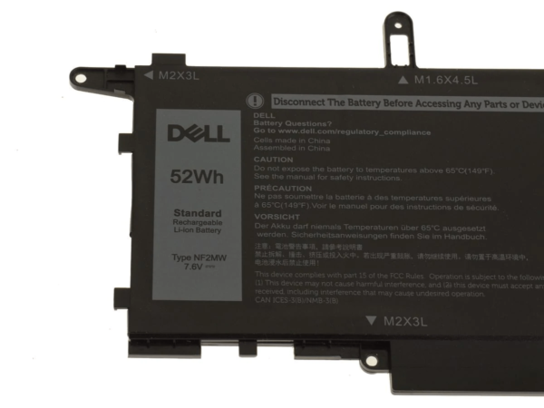 Dell Batéria 4-cell 52W/ HR LI-ON pre Latitude 7400 2v1, 9410 