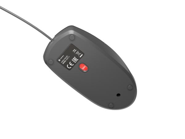 Natec optická myš RUFF 2/ 1 000 DPI/ Kancelářská/ Optická/ Drátová USB/ Černá 