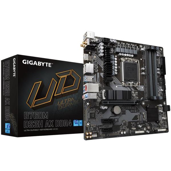 GIGABYTE B760 DS3H AX DDR4/ LGA 1700/ mATX 