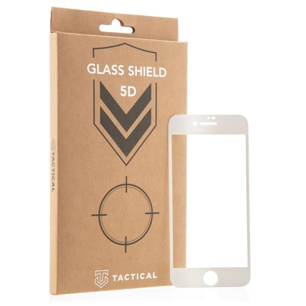 Tactical Glass 5D iPhone 7/ 8/ SE2020/ SE2022 White