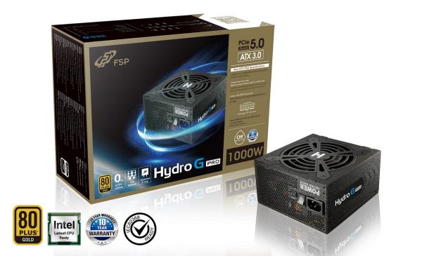 FSP HYDRO G PRO 1000/ 1000W/ ATX 3.0/ 80PLUS Gold/ Modular/ Retail