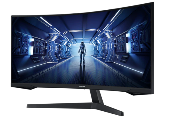 Samsung Odyssey G5/ LC34G55TWWRXEN/ 34"/ VA/ 3440x1440/ 165Hz/ 1ms/ Black/ 2R 