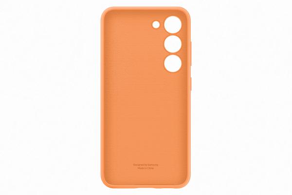 Samsung Silikónový zadný kryt pre Samsung Galaxy S23+ Orange 
