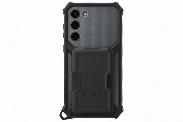Samsung Ochranný kryt s odnímateľným úchytom na príslušenstvo pre Samsung Galaxy S23 Titan