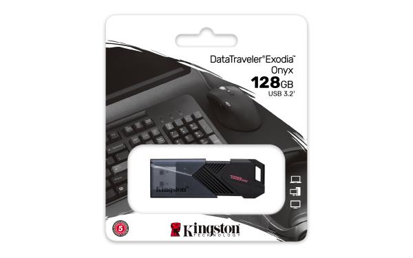 DT Exodia Onyx/ 128GB/ USB 3.2/ USB-A/ Čierna 