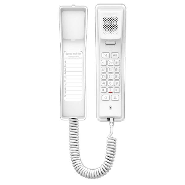 Fanvil H2U hotelový SIP telefón, bez displej, rýchlo voľby, biely