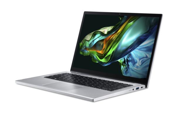 Acer Aspire 3 Spin 14/ A3SP14-31PT/ i3-N305/ 14"/ WUXGA/ T/ 8GB/ 512GB SSD/ UHD Xe/ W11H/ Silver/ 2R 