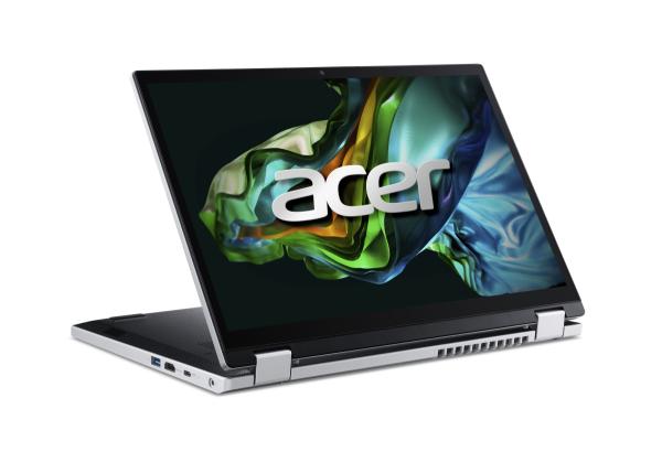 Acer Aspire 3 Spin 14/ A3SP14-31PT/ i3-N305/ 14"/ WUXGA/ T/ 8GB/ 512GB SSD/ UHD Xe/ W11H/ Silver/ 2R 