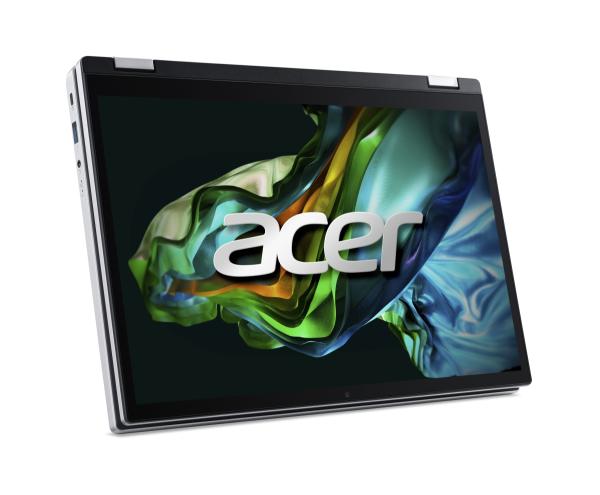 Acer Aspire 3 Spin 14/ A3SP14-31PT/ i3-N305/ 14"/ WUXGA/ T/ 8GB/ 512GB SSD/ UHD Xe/ W11H/ Silver/ 2R 