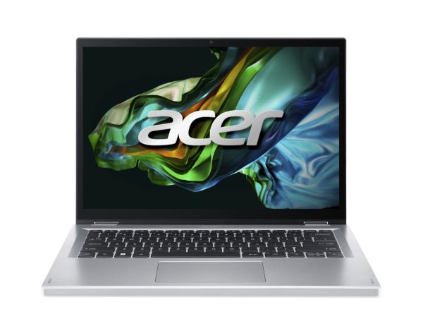 Acer Aspire 3/ Spin 14/ i3-N305/ 14"/ WUXGA/ T/ 8GB/ 512GB SSD/ UHD Xe/ W11H/ Silver/ 2R