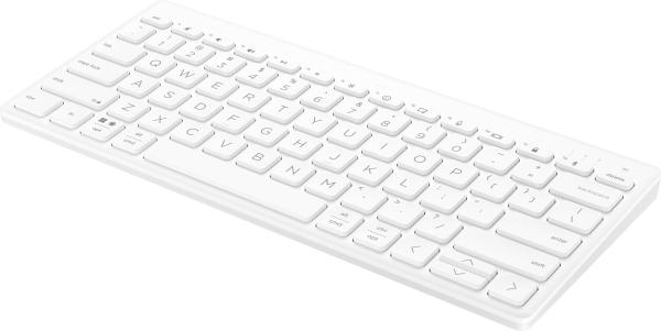 HP 350 WHT Compact Multi-Device Keyboard/ Bluetooth