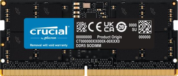 Crucial/ SO-DIMM DDR5/ 16GB/ 5200MHz/ CL42/ 1x16GB