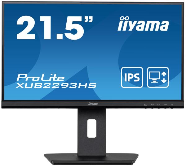 iiyama ProLite/ XUB2293HS-B5/ 21, 5"/ IPS/ FHD/ 75Hz/ 3ms/ Black/ 3R