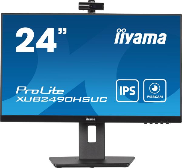 iiyama ProLite/ XUB2490HSUC-B5/ 23, 8"/ IPS/ FHD/ 60Hz/ 4ms/ Black/ 3R